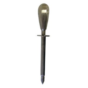 Oval Bloat Trocar Metal Handle