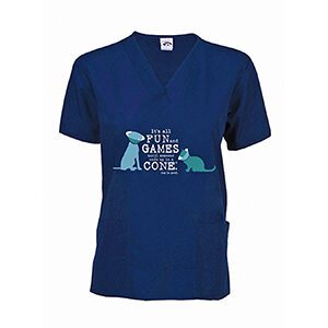 Dog/Cat is Good Surgery Scrub - Navy