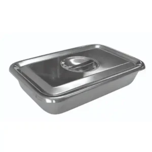 Instrument Tray, w/ Recessed Handle on Lid, 10 1/4" x 6 3/4"