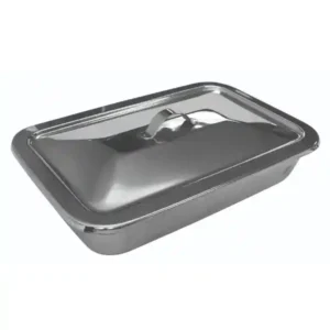 Instrument Tray, w/ Strap Handle on Lid, 10 1/4" x 6 3/4"
