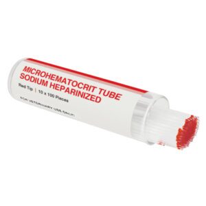 Red Heparinized Microhematocrit