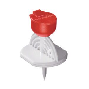 Chemo Dispensing Pins™ w/Distal MINI-SPIKE®, Red Cap
