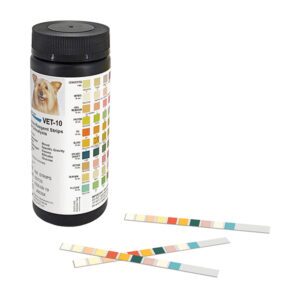 Vet-10 Urine Reagent Test Strips