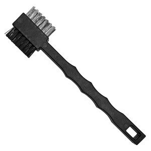 Surgical Instument Cleaning Brush, Double Sided, Nylon & Stainless Steel Bristle