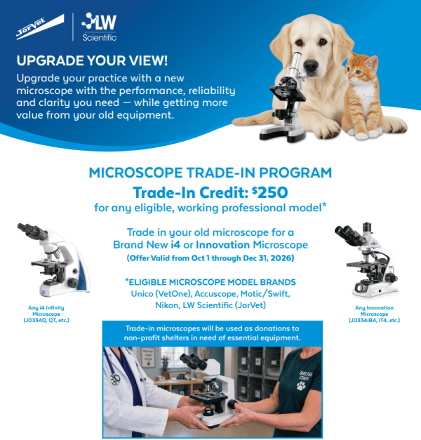 Microscope Trade-In Flyer Image