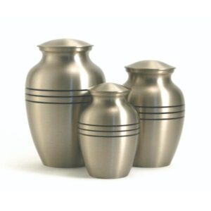Classic Pewter Urns
